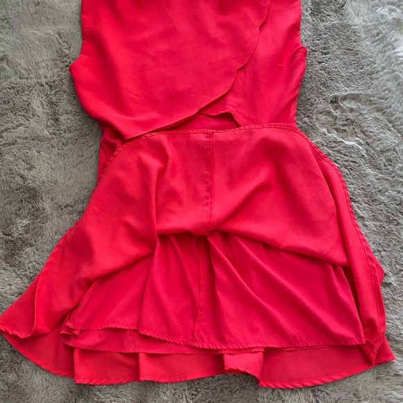 Dex women’s dress A line w back details Size Large (12) lined - Picture 4 of 7